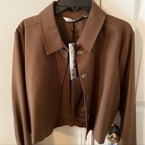 Zara Set, crop jacket and skirt